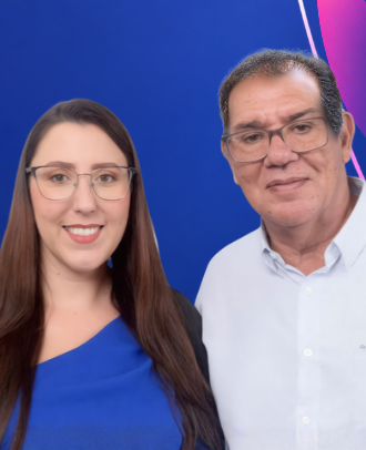 Julia e Carlos Hauck, da Mídia Performance