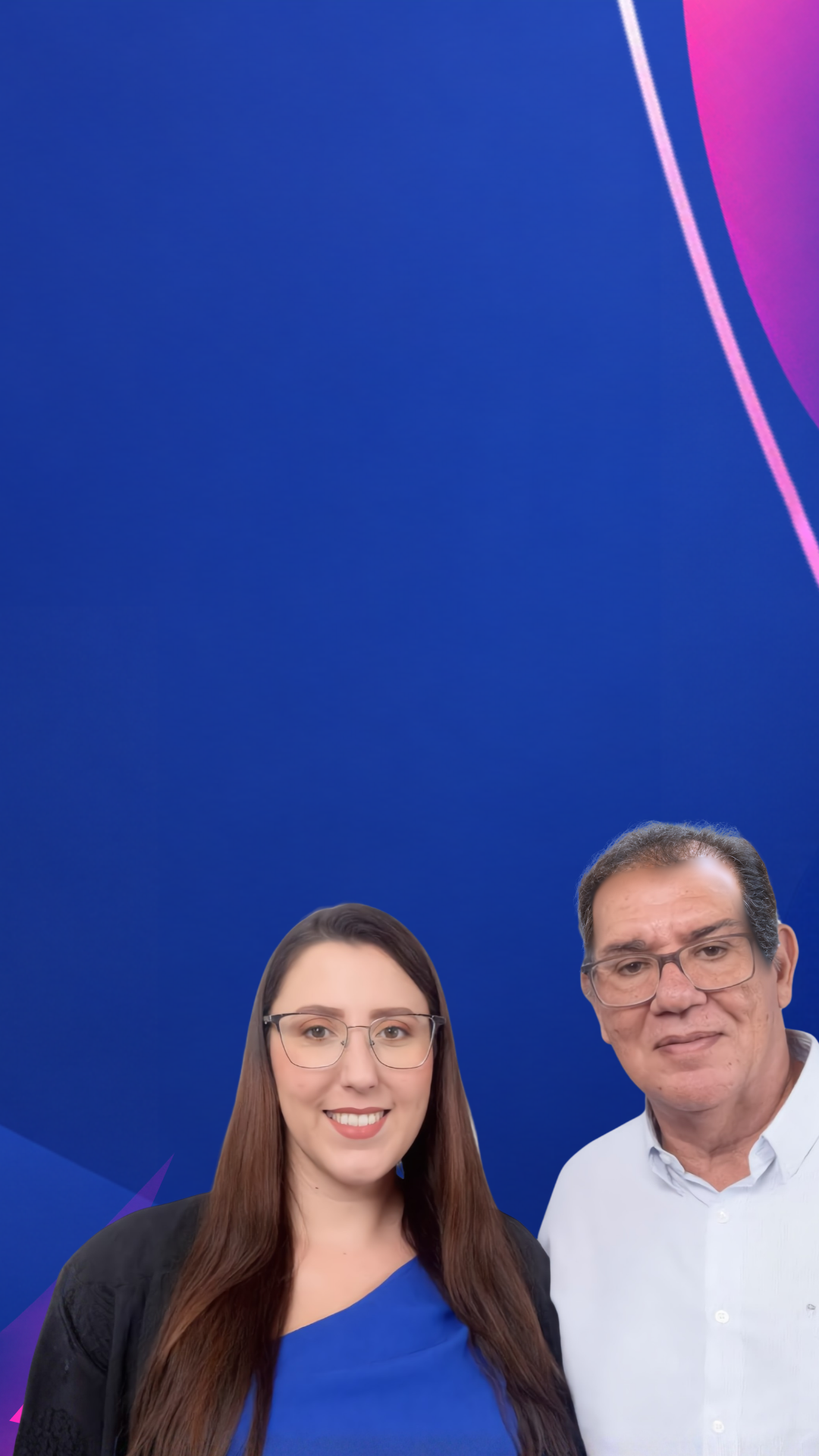 Julia e Carlos Hauck, fundadores da Mídia Performance